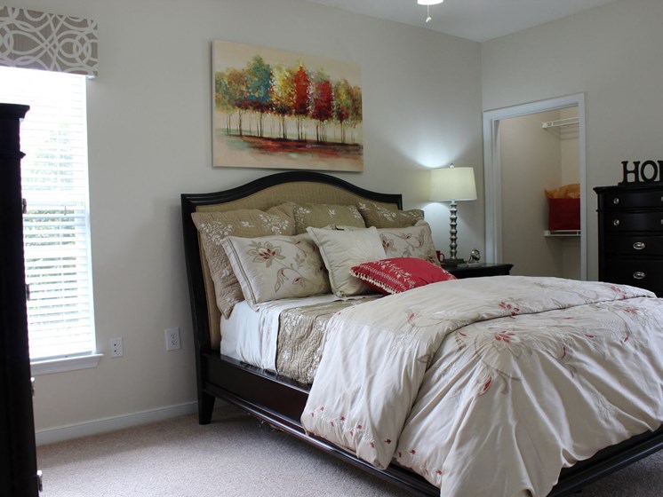 Comfortable Bedroom at Abberly Twin Hickory Apartment Homes by HHHunt, Virginia